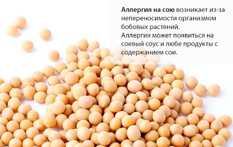 Soy allergy