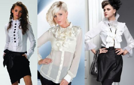 Collar - jabot and frills