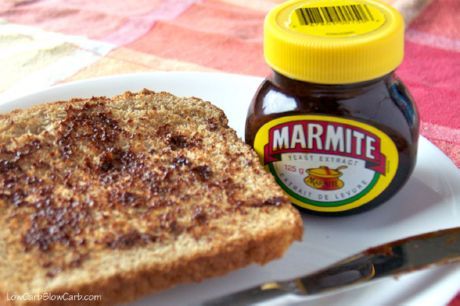 42. Toast with butter and marmite, Britain